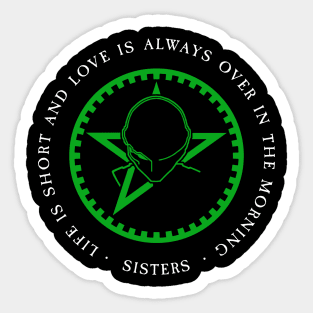 the sisters of mercy Sticker